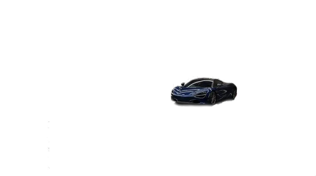 High-end exotic car with a flawless paint correction finish